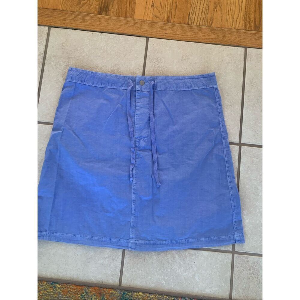 Fresh Produce Periwinkle Blue Mini Straight Skirt